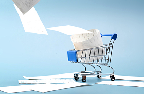 购物车和大量的帐单