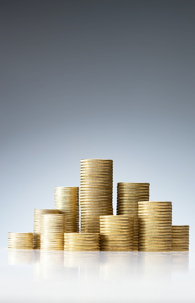 大量金币图片