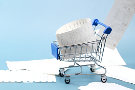 购物车和大量的帐单