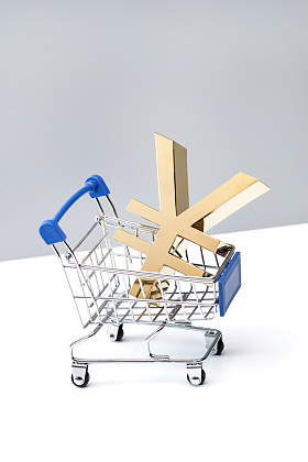 购物车模型里的货币标志图片