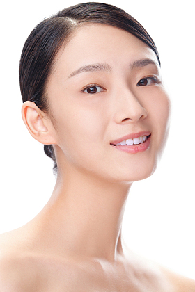美女妆面肖像