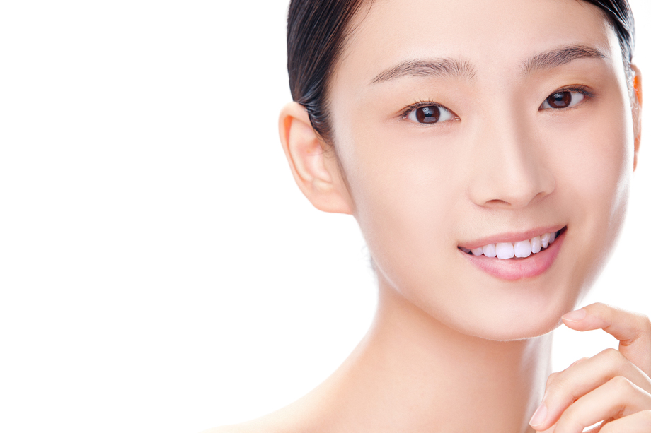 青年美女肖像照片