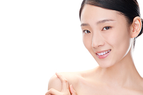 青年美女肖像照片