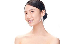 青年美女肖像照片