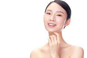 青年美女肖像照片