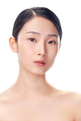 美女妆面肖像