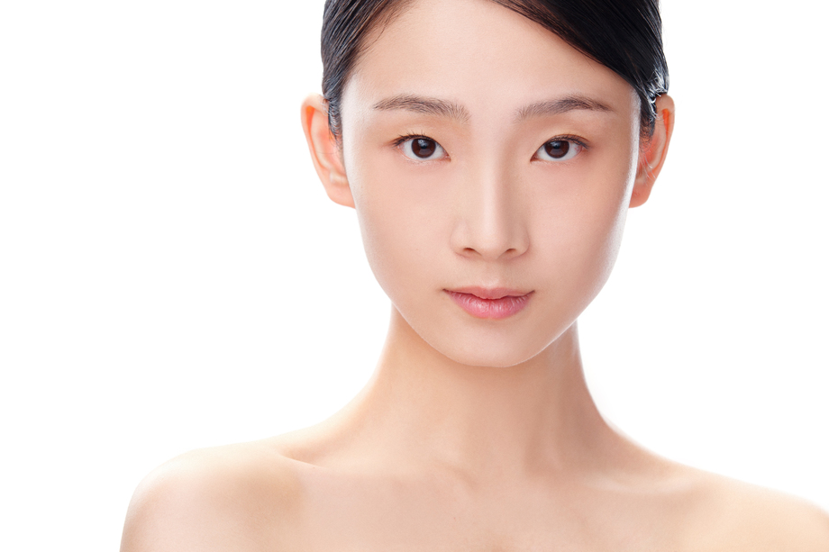 美女妆面肖像照片