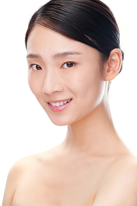 美女妆面肖像