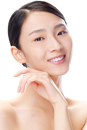 美女妆面肖像