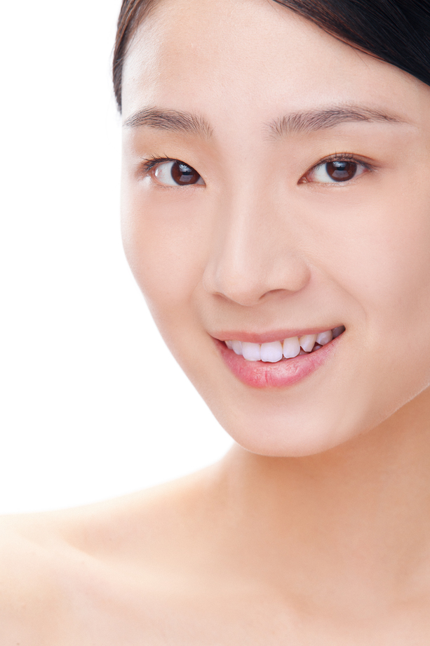 美女妆面肖像照片