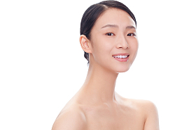 青年美女肖像照片