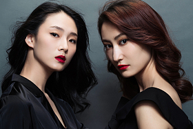美女闺蜜肖像