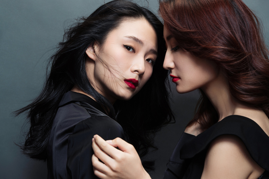 美女闺蜜肖像照片