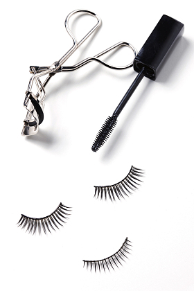 睫毛睫毛刷照片