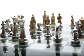 静物兵马俑国际象棋