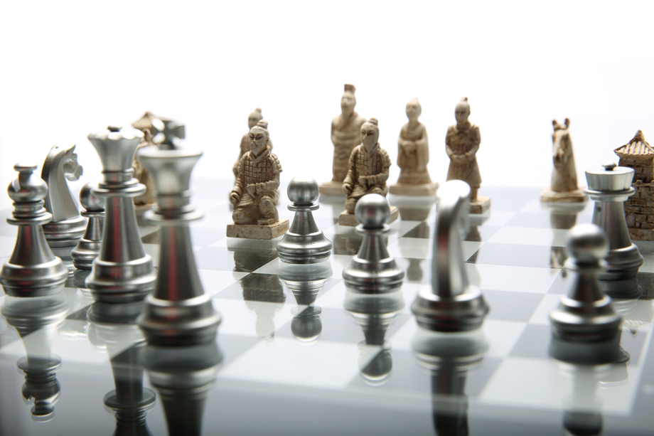 静物兵马俑国际象棋
