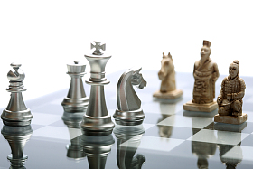 静物兵马俑国际象棋