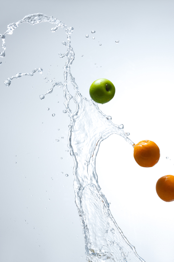 水中的水果图片 水中的水果图片