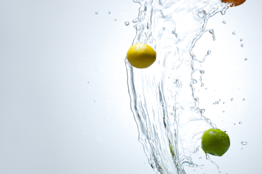 水中的水果图片 水中的水果图片