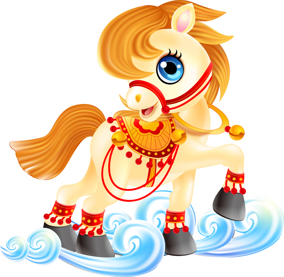 插画马图片 插画马图片