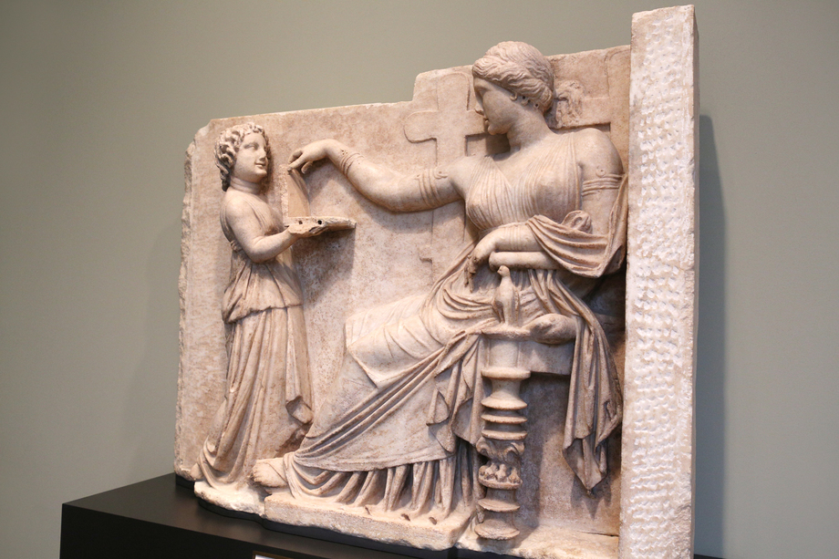 博物馆里的展品图片