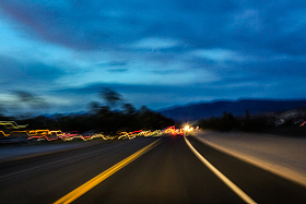 道路夜景