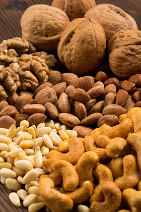 坚果图片