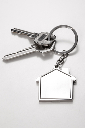 钥匙与房子吊饰图片
