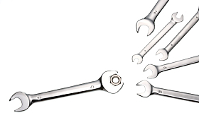 扳手照片