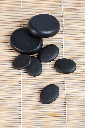 鹅卵石特写图片