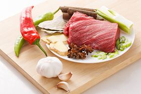 肉和蔬菜