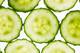 黄瓜片图片