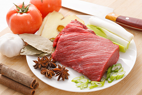 肉和调味