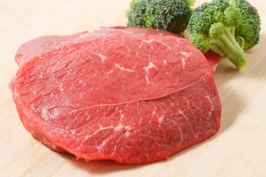肉和西兰花图片