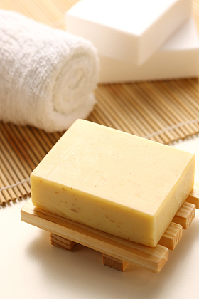 肥皂毛巾图片