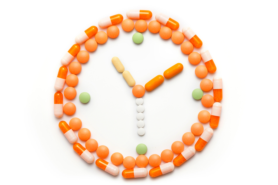 药片钟表图片 药片钟表图片