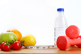 健康瘦身静物图片