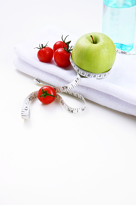 健康瘦身静物图片