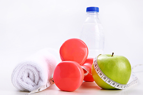 健康瘦身静物图片