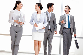 成功的商务人士