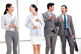 成功的商务人士