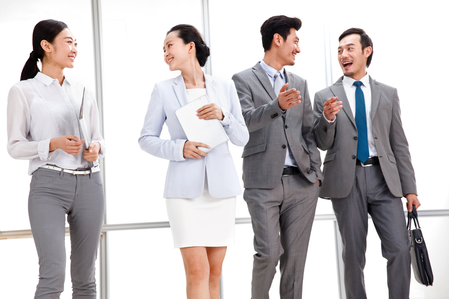 成功的商务人士