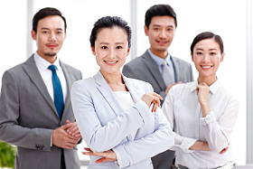 东方商务团队照片