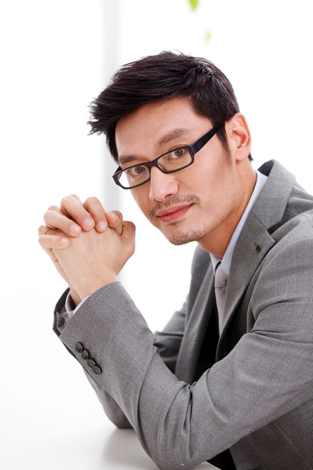 成功的商务中年男人 成功的商务中年男人