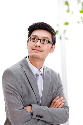 成功的商务男人