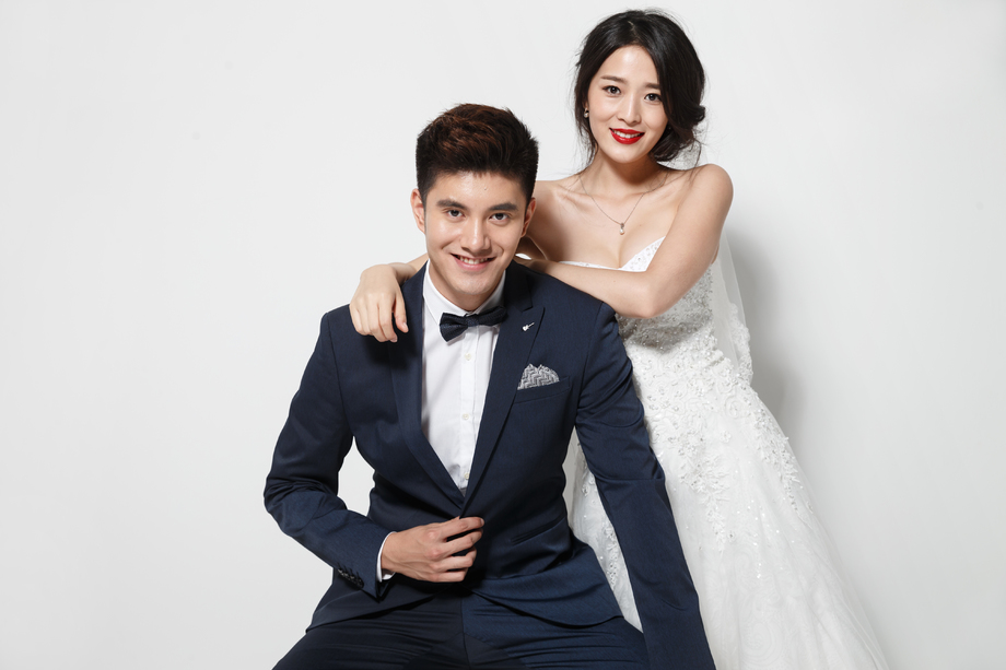 浪漫婚纱情侣 浪漫婚纱情侣