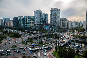 北京市东直门建筑群