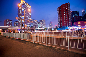 北京城市夜景照片