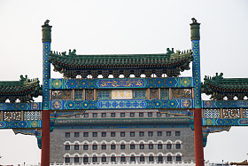 北京前门大街牌坊