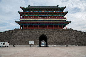 北京前门城楼图片